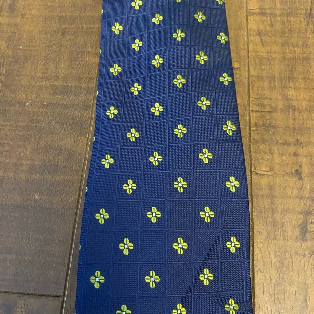 Ganni floral silk tie - Picture 3 of 5